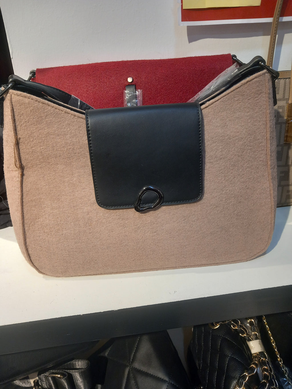 Bolso beige